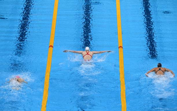 中国队游泳项目夺冠，彰显团队精神与拼搏力量